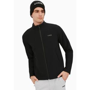 Мужская куртка с воротником-стойкой K-SWISS LOGO BRUSHED