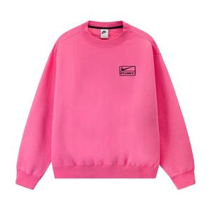 Крюнеки Nike x Stussy NRG Washed Fleece Crew «Lotus Pink»