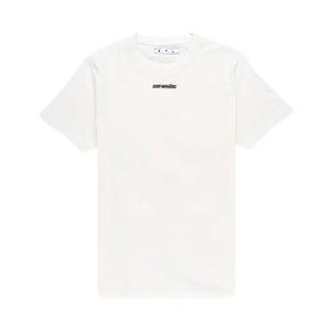 Футболки Off-White Marker Short-Sleeve Slim Tee 'White/Blue'