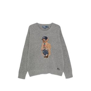 Свитер Polo Bear вязки интарсия