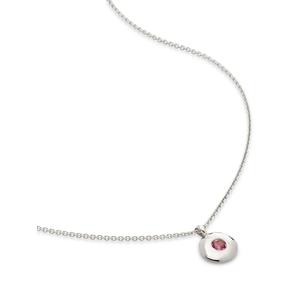 Колье October Birthstone с турмалином