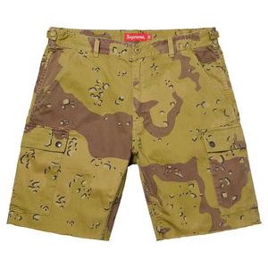 Карго-шорты Supreme Overdyed Camo Cargo Short 'Green'