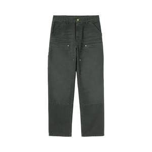 Брюки Carhartt WIP Double Knee Pant 'Raven (Stone Canvas)'