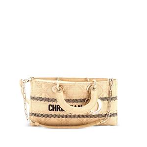 Сумка-тоут Lady D-Joy Bag Cannage среднего размера
