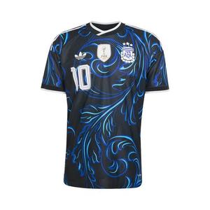 Джерси Adidas Argentina 26 Away Messi Authentic Jersey 'Black/Lucblue/Blubrs'