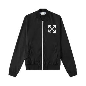 Трековые куртки Off-White Single Arrow Slim Tracktop 'Черный/Белый'
