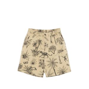 Шорты Jungle Toile со складками