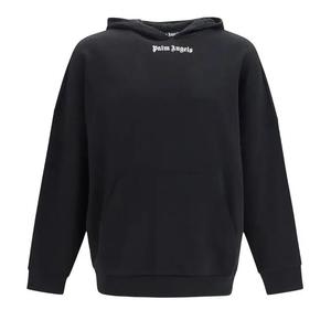 Худи Palm Angels Classic Logo Over Hoodie 'Черный/Белый'