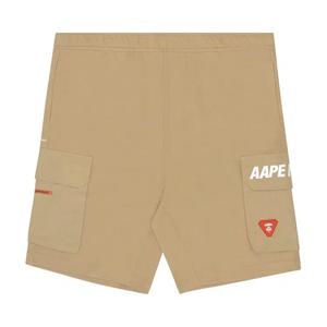 AAPE Moonface Cargo Шорты «Бежевый/Светлый»