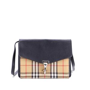 Маленькая сумка через плечо Macken из кожи и канваса в клетку Vintage Check