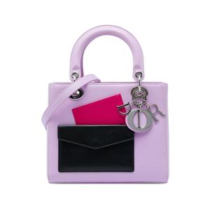Сумка-сэтчел Lady Dior среднего размера с карманами (2014 год)