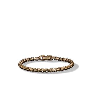 Браслет Box Chain из желтого золота (5 мм)