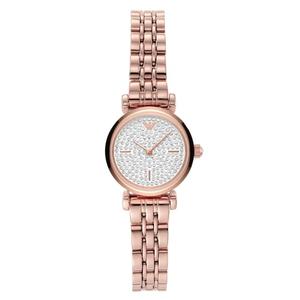 Emporio Armani Аналоговые часы с розово-золотым покрытием (AR11266-W)