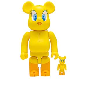 Набор фигурок Be@rbrick Tweety 100% + 400% из коллаборации с Warner Bros