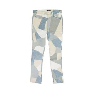 Amiri Denim Patchwork Skinny Jeans 'Алебастр'