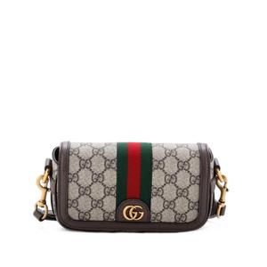 Ophidia Flap Convertible GG Coated Canvas Mini shoulder bag
