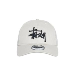 Кепки Stussy New Era 9TWENTY Basic Trucker 'Stone'