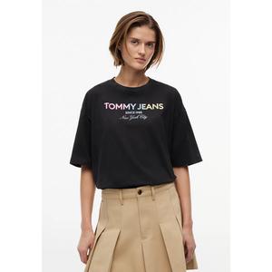 Футболка оверсайз с блестками - Tommy Jeans