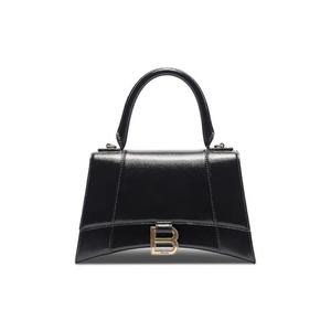 Сумки с ручками Balenciaga Hourglass Small Top Handle Bag 'Black'