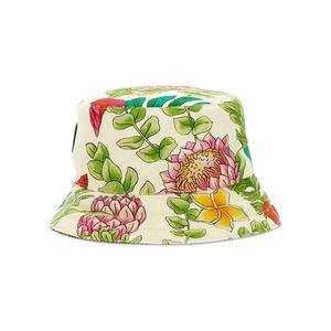 Шляпы Gucci GG Supreme Reversible Bucket Hat 'Floral Multicolor/Beige'