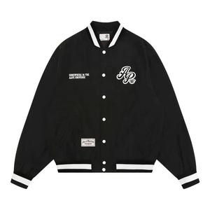 Куртки AAPE Sports Logo Varsity Jacket 'Black'