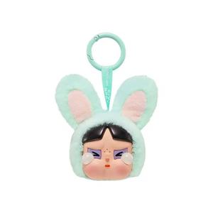 Плюши Pop Mart CRYBABY x Powerpuff Girls Series Зайка Виниловый плюш с лицом 'Buttercup'