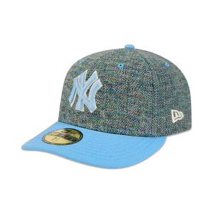 Бейсболки New Era New York Yankees Tweedy Cotton 5950PC 'Grey/Blue'
