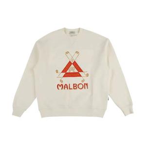 Свитшоты Malbon Trinity Crewneck 'Cream'
