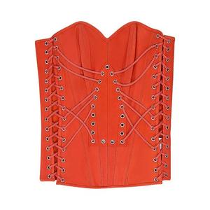 Укороченные топы Who Decides War Window Longline Corset 'Orange'