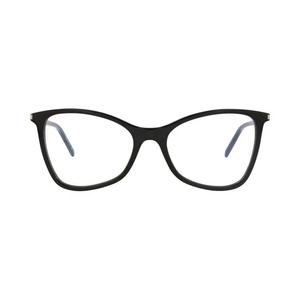 Очки Saint Laurent в кошачьем стиле из ацетата 'Черный/Прозрачный'