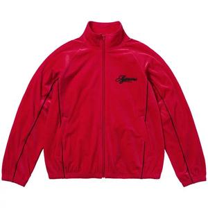 Куртки-треки Supreme Velour Mesh Track Jacket 'Red'