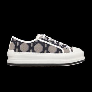 Кроссовки Dior Wmns Walk'N'Dior Platform 'Macrocannage - Deep Blue Beige'