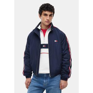 Куртка Tommy Jeans с глобальной полосатой лентой и застежкой-молнией
