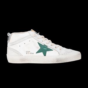 Кроссовки Golden Goose Wmns Mid Star 'Cream Green'