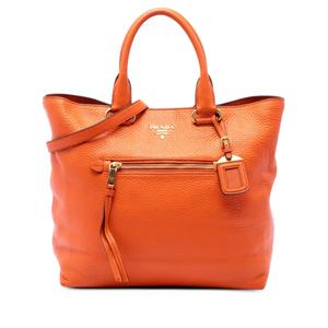 Сумка-сэтчел Vitello Daino Front Pocket Open Convertible Tote (2010-2026 годы)