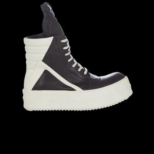 Кроссовки Rick Owens Mega Bumper Geobasket High 'Black Milk'