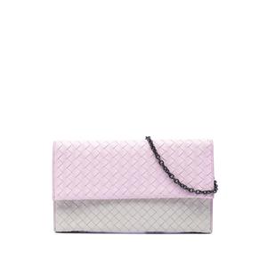 Сумка через плечо Bicolor Nappa Wallet On Chain с плетением Intrecciato (2012-2026 годы)