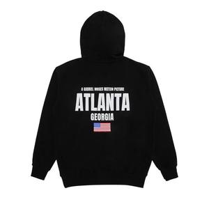 Худи GOAT Exclusive Gabriel Moses The Last Hour Zip Up Hooded Sweatshirt 'Black'