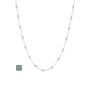 HABIB 925 Sterling Silver ожерелье ST OV C0032W