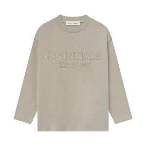 Футболки с длинным рукавом Fear of God Essentials Kids Classic Long-Sleeve T-Shirt 'Timber'