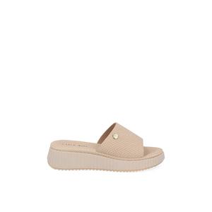 Темно-бежевые танкетки CR Isla Platform Wedges