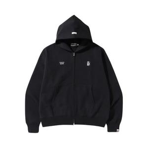 Худи на молнии BAPE Ursus Loose Fit Zip Up Hoodie 'Черный'