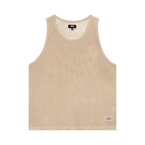 Майки Stussy Big Mesh Tank 'Natural'