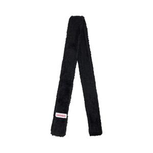 Шарфы Charles Jeffrey Loverboy Fluffy Skinny Scarf 'Черный'