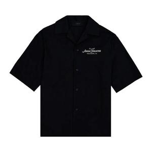 Рубашки на пуговицах Button Down Shirts Amiri Theatre Camp Shirt 'Black'