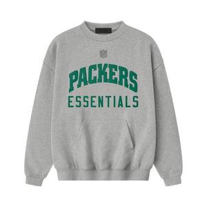 Свитшоты Fear of God Essentials Packers Sport Crewneck 'Concrete Heather'