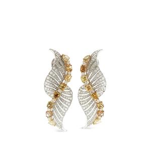 Серьги Wings с бриллиантами
