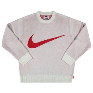 Свитеры Supreme x Nike Swoosh Sweater 'White'