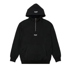 Полузастежки Palace 1/4 Zip Cotton Panel 'Черный'