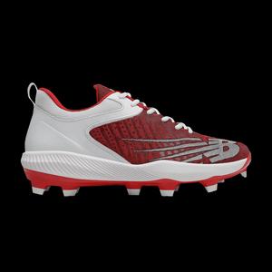 Бутсы New Balance FuelCell 4040 v6 «Molded Fresh Pearls - Team Red White»